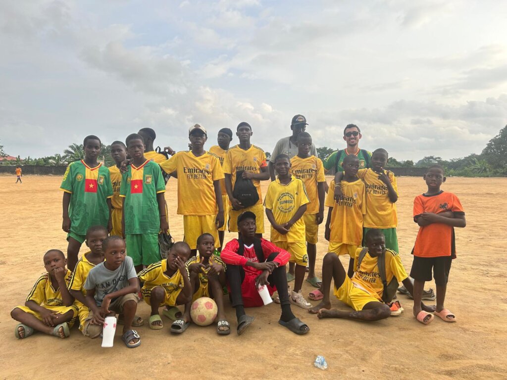 Leisure activity football match
