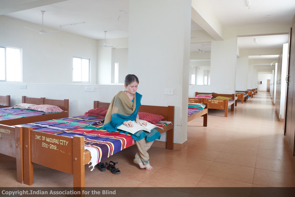 Educate a visually challenged child for one year