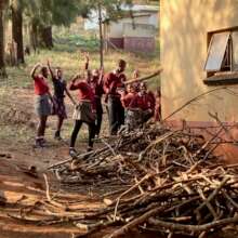1 student + 1 piece of firewood = smart strategy
