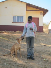Menzi and his dog Danger