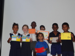 Recipients of "Star of the Week" certificate