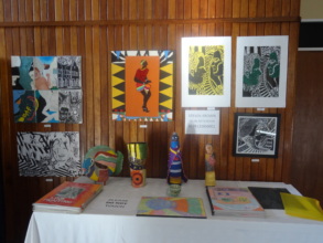Visual art by a senior learner