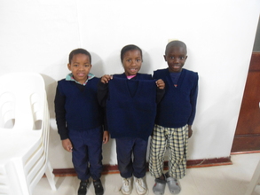 Donation of new navy school jerseys!