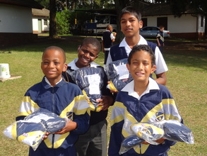 Tracksuit donation - Thank you!