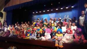 Participants in "Deaf Factor" concert
