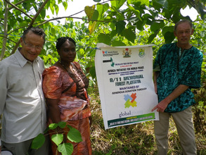 Donor's Visit to the Plantation