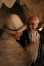 Jean Clottes and Zhaparkul sharing their wisdom
