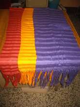 Scarves Produces on a Foot-Loom
