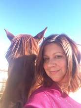 Pilot and his adoptive mom, Corrie