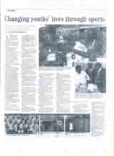 SACRENA feutured in the Starndard newpapers