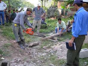 Planing wood