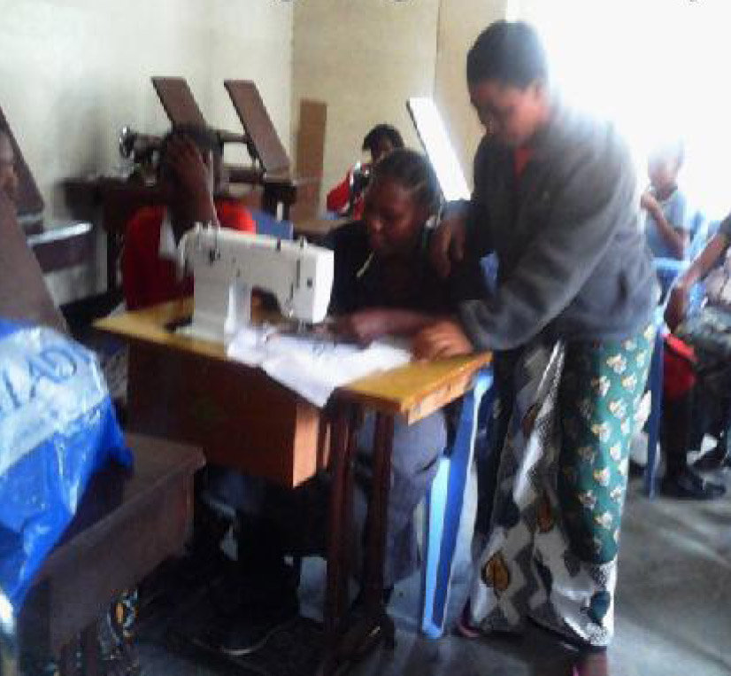 Train 10-30 women in Arusha to sew menswear