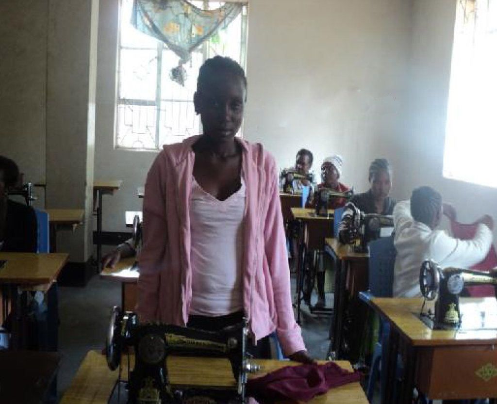 Train 10-30 women in Arusha to sew menswear