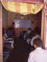 Photo 2-- Indira brainstorming with socially concerned citizens