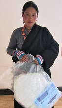 Birthing kit recipient