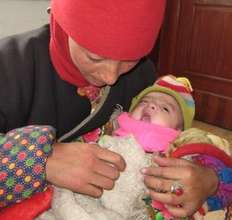 New mother visits Rima Clinic with her infant