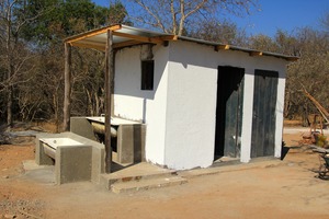 One of the ablution block