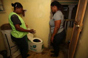 SOIL composting toilet install