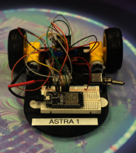 Astra 1 - One of our custom made robots