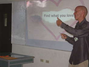 Dr. Picking at St. Andrew's High School