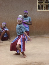 Children enjoying themslves despite the hardship and trauma