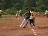 Mercy Atoo in aprevious soccer training session at TYSA Sports C