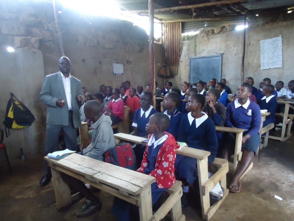 Educate slum child in Kenya