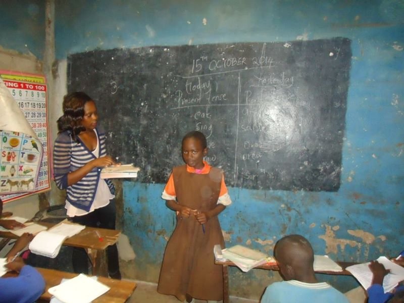 Educate slum child in Kenya