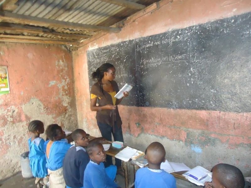 Educate slum child in Kenya