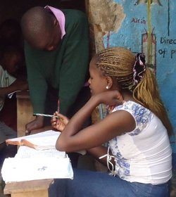 Educate slum child in Kenya