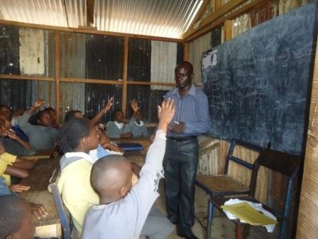 Educate slum child in Kenya