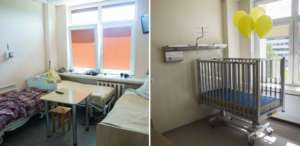 hospital ward before and after repair
