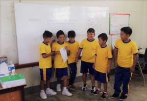 Victors students making and expo about prevention