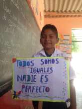 "We are all different, nobody is perfect"