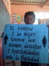 "Man and woman have same rights and opportunities"