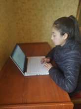 A student at work meetings