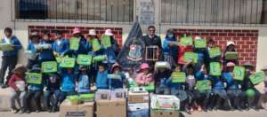 Victor and his students