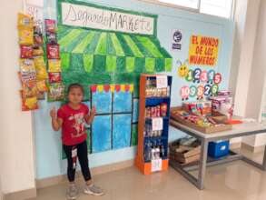 Mural painted by students