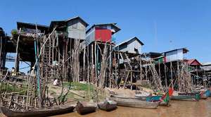 Dry Season Drop in Water Level