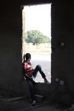 A Student Checking on the Progress