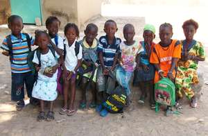 Primary School students enjoying school