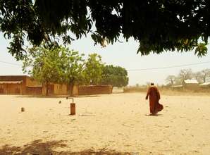 The town of Mbouma, Senegal