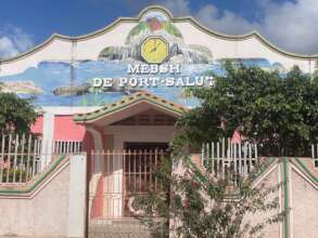 A school in Haiti's countryside