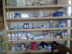Medical Supplies arrive as well