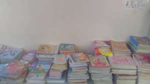School books ready for distribution