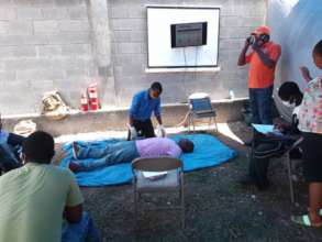 Staff CPR training