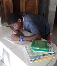 Getting school books ready!