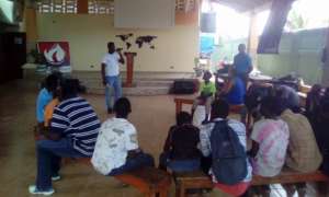 Former street youth presenting at public session!
