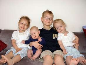 4 more children can enjoy their lives in safety!