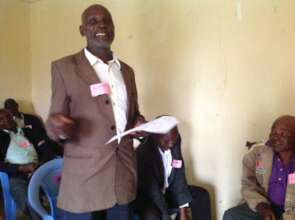 A clergy man Urge other men on creating awareness